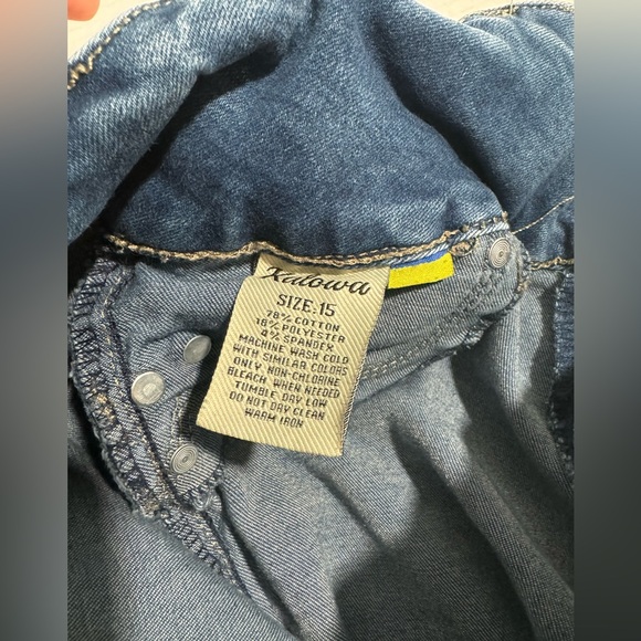 Youth Girls Kalowa Jeans Blue Pants Size 15 - Picture 6 of 8